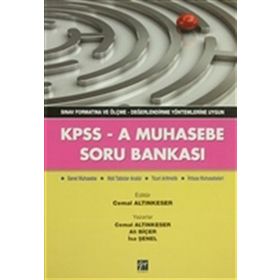 Kpss - A Muhasebe Soru Bankası