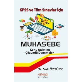 KPSS A ve Kurum Sınavları için Muhasebe Hocası - Sorubankası.net Yayınları