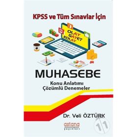 KPSS A ve Kurum Sınavları için Muhasebe Hocası - Sorubankası.net Yayınları