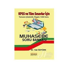 KPSS A ve Kurum Sınavları için Muhasebe Hocası - Sorubankası.net Yayınları