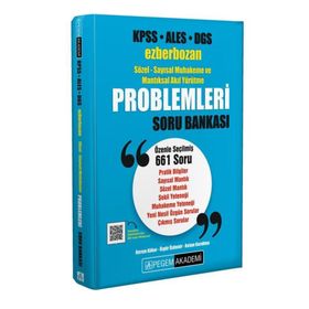 Kpss Ales Dgs Ezberbozan Sözel Sayısal Muh ve Mantıksal Akıl Yürütme Problemleri Soru Bankası Pegem