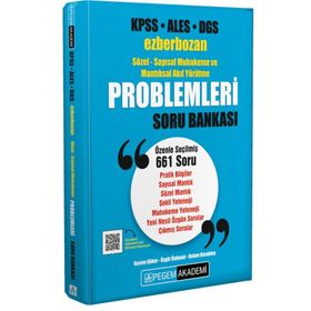 Kpss Ales Dgs Ezberbozan Sözel-Sayısal Muhakeme ve Mantıksal Akıl Yürütme Problemleri Soru Bankası