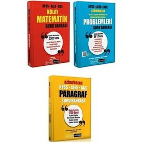 KPSS ALES DGS Kolay Matematik + Ezberbozan Problemler + Paragraf Soru Pegem Akademi Yayınları