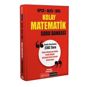 Kpss Ales Dgs Kolay Matematik Soru Bankası