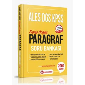 KPSS ALES DGS Paragraf Soru Bankası Veri Yayınevi-Doktrin Yayınları