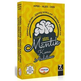 KPSS ALES DGS Sözel Mantık Konu Anlatımı Yediiklim Yayınları
