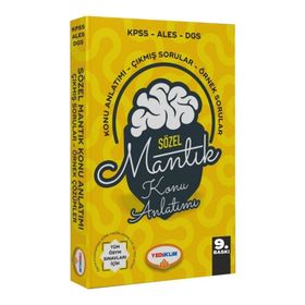 KPSS ALES DGS Sözel Mantık Konu Anlatımı Yediiklim Yayınları