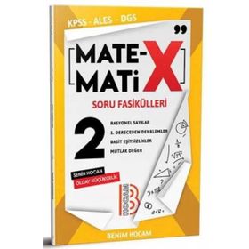 KPSS ALES DGS TYT Matematix Soru Fasikülleri 2 Benim Hocam Yayınları