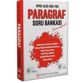 Kpss Ales Dgs Yks Paragraf Soru Bankası Öğreti Akademi