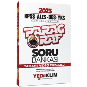 Kpss Ales Dgs Yks Paragraf Soru Bankası