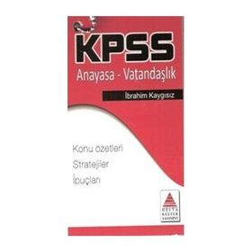 KPSS Anayasa - Vatandaşlık - İbrahim Kaygısız
