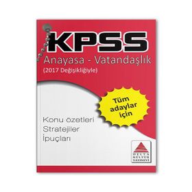 KPSS Anayasa Vatandaşlık Strateji Kartları - Delta Kültür Yayınevi