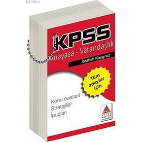 KPSS ANAYASA VATANDAŞLIK STRATEJI KARTLARI - İBRAHİM KAYGISIZ