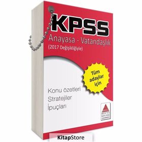 KPSS ANAYASA VATANDAŞLIK STRATEJI KARTLARI - İBRAHİM KAYGISIZ
