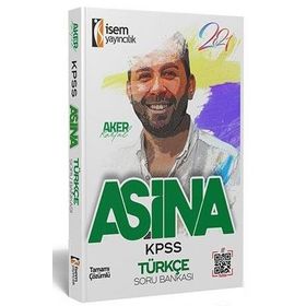 KPSS Aşina Türkçe Tamamı Çözümlü Soru Bankası-İsem Yayınları