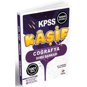 KPSS Coğrafya Kaşif Soru Bankası Çözümlü - Dizgi Kitap Yayınları