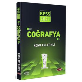 KPSS Coğrafya Konu Anlatımlı 2021-Data Yayınları