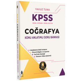 KPSS Coğrafya Konu Anlatımlı Soru Bankası - Yavuz Tuna