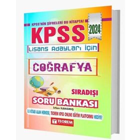 KPSS Coğrafya Sıradışı Soru Bankası
