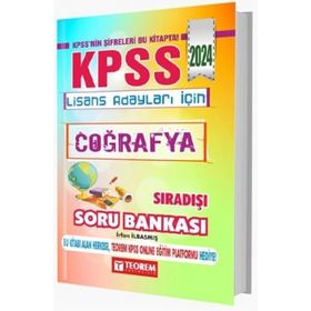 KPSS Coğrafya Sıradışı Soru Bankası