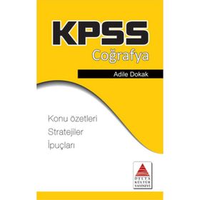 KPSS COĞRAFYA STRATEJI KARTLARI - ADILE DOKAK