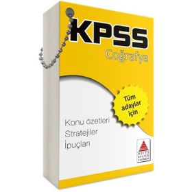 KPSS Coğrafya Strateji Kartları - Kolektif