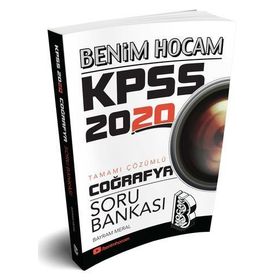 KPSS Coğrafya Tamamı Çözümlü Soru Bankası Benim Hocam Yayınları