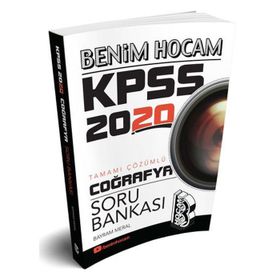 KPSS Coğrafya Tamamı Çözümlü Soru Bankası Benim Hocam Yayınları