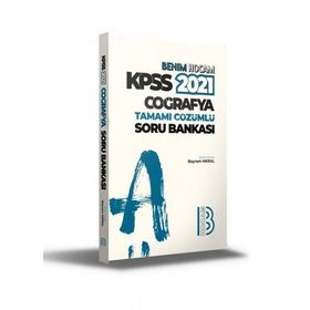 KPSS Coğrafya Tamamı Çözümlü Soru Bankası Benim Hocam Yayınları