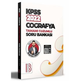 KPSS Coğrafya Tamamı Çözümlü Soru Bankası Benim Hocam Yayınları