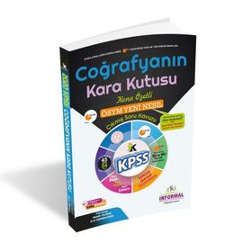 KPSS Coğrafyanın Kara Kutusu Konu Özetli Soru Bankası İnformal Yayınları