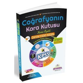 KPSS Coğrafyanın Kara Kutusu Konu Özetli Soru Bankası İnformal Yayınları