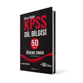 KPSS Dil Bilgisi Video Çözümlü 50 Deneme Sınavı - Dijital Hoca Akademi