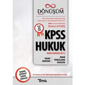Kpss Dönüşüm Hukuk-İdare Hukuku İdari Yargılama Hukuku - Umuttepe Yayınevi