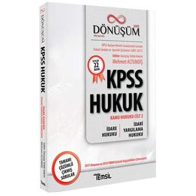 Kpss Dönüşüm Hukuk-İdare Hukuku İdari Yargılama Hukuku - Umuttepe Yayınevi