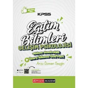 KPSS Eğitim Bilimleri Gelişim Psikolojisi Ders İzleme Defteri