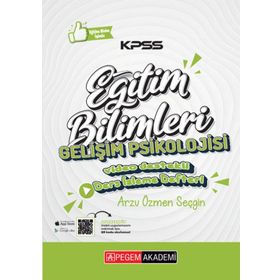 KPSS Eğitim Bilimleri Gelişim Psikolojisi Ders İzleme Defteri
