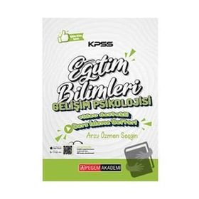 KPSS Eğitim Bilimleri Gelişim Psikolojisi Ders İzleme Defteri
