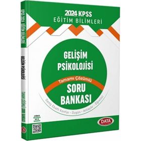KPSS Eğitim Bilimleri Gelişim Psikolojisi Soru Bankası - Data Yayınları