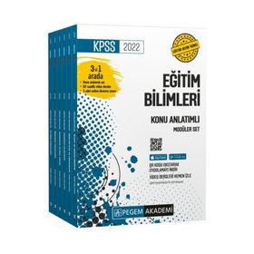 KPSS EĞITIM BILIMLERI KONU ANLATIMLI MODÜLER SET - HASAN CAN OKTAYLAR