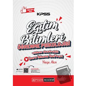 KPSS Eğitim Bilimleri Öğrenme Psikoloji Ders İzleme Defteri