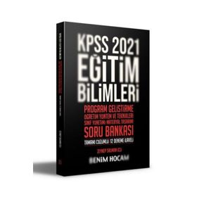 KPSS Eğitim Bilimleri Program Geliştirme Soru Bankası Benim Hocam Yayınları