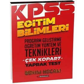 KPSS Eğitim Bilimleri Program Geliştirme Soru Bankası Benim Hocam Yayınları
