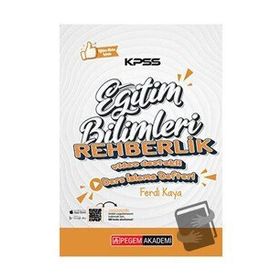 KPSS Eğitim Bilimleri Rehberlik ve Özel Eğitim Ders İzleme Defteri