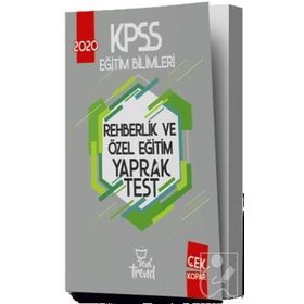 KPSS EĞITIM BILIMLERI REHBERLIK VE ÖZEL EĞITIM - KOLEKTIF