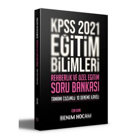 KPSS Eğitim Bilimleri Rehberlik ve Özel Eğitim Video Ders Notları 2021-Benim Hocam Yayınları