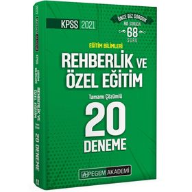 KPSS Eğitim Bilimleri Rehberlik ve Özel Eğitim Video Ders Notu 2021-Hocawebde Yayınları