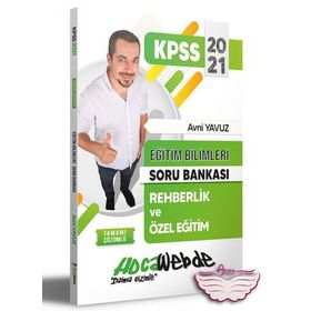 KPSS Eğitim Bilimleri Rehberlik ve Özel Eğitim Video Ders Notu 2021-Hocawebde Yayınları