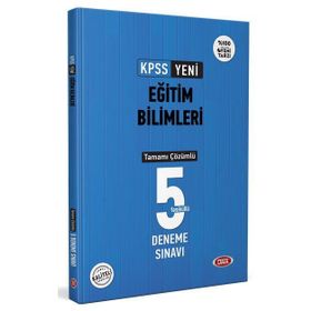 KPSS Eğitim Bilimleri Tamamı Çözümlü Soru Bankası 2021-Data Yayınları