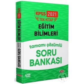 KPSS Eğitim Bilimleri Tamamı Çözümlü Soru Bankası 2021-Data Yayınları